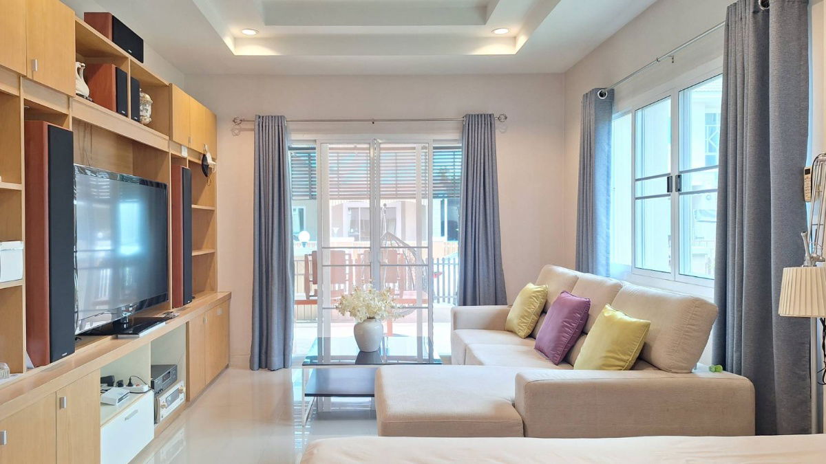 รูป ขายบ้านเดี่ยวโครงการลากูนน่าโฮม เฟส 10เนื้อที่ 72.10 ตร.ว. 3 ห้องนอน 2 ห้องน้ำ ราคาเพียง ล้านบาท  พร้อมอยู่ พร้อมเฟอร์และเครื่องใช้ไฟฟ้า  - รูปที่ 8/58