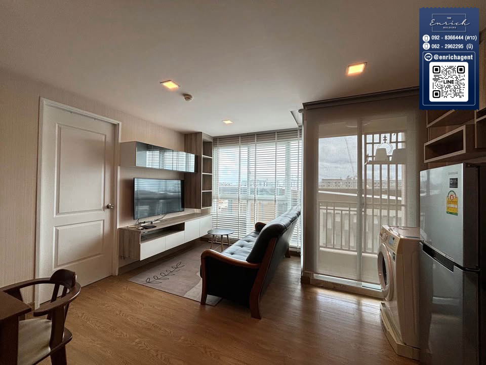 picture 💙For rent The Light New York, corner room, airy, BTS Punnawithi💙 Call 092-8366444 Dao // Line id: @enrichagent - 2/10