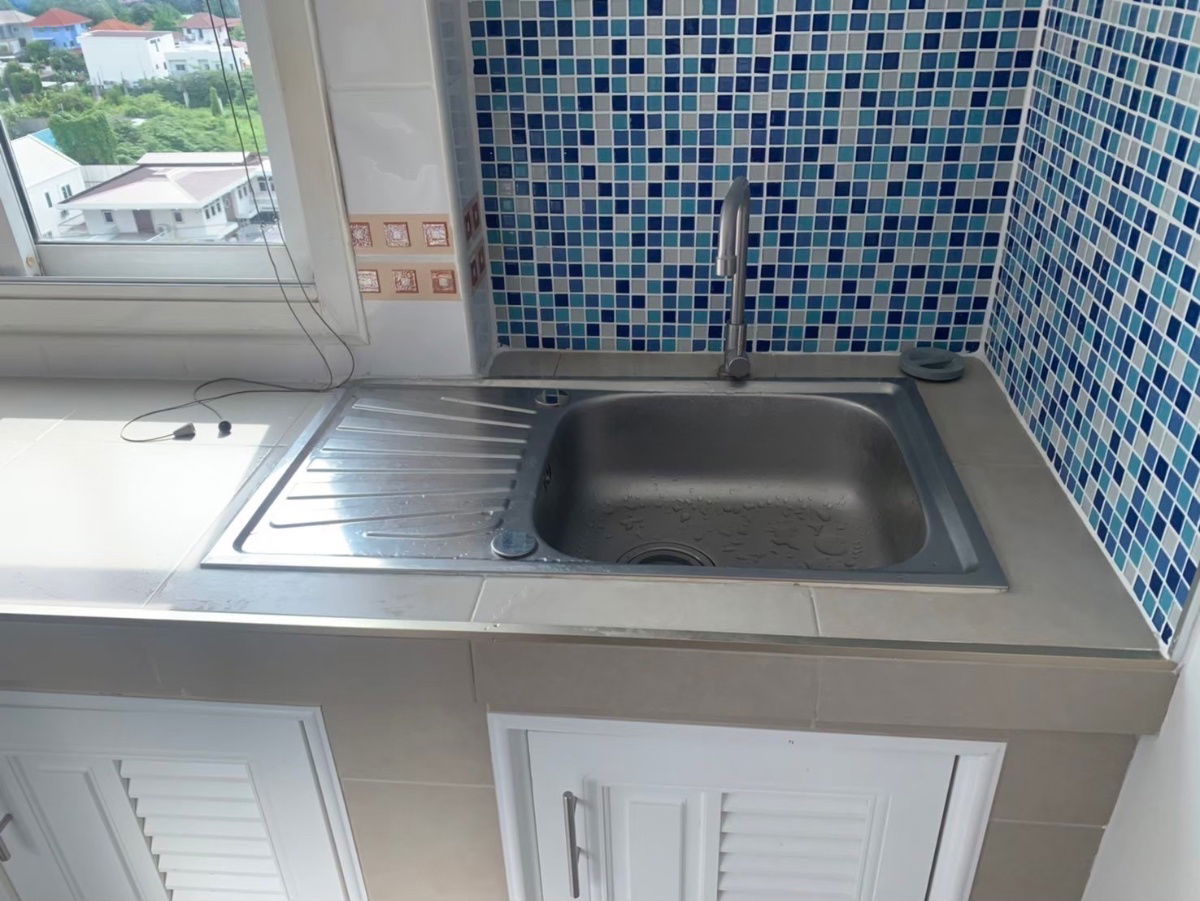 picture 🌈Huai Khwang/Pracha Uthit 6~2 bedrooms, 2 bathrooms, 2 balconies~60 sq m ~Lots of food😋   🏦Condo for rent, near MRT Huai Khwang 1.2 kilometers - 8/8