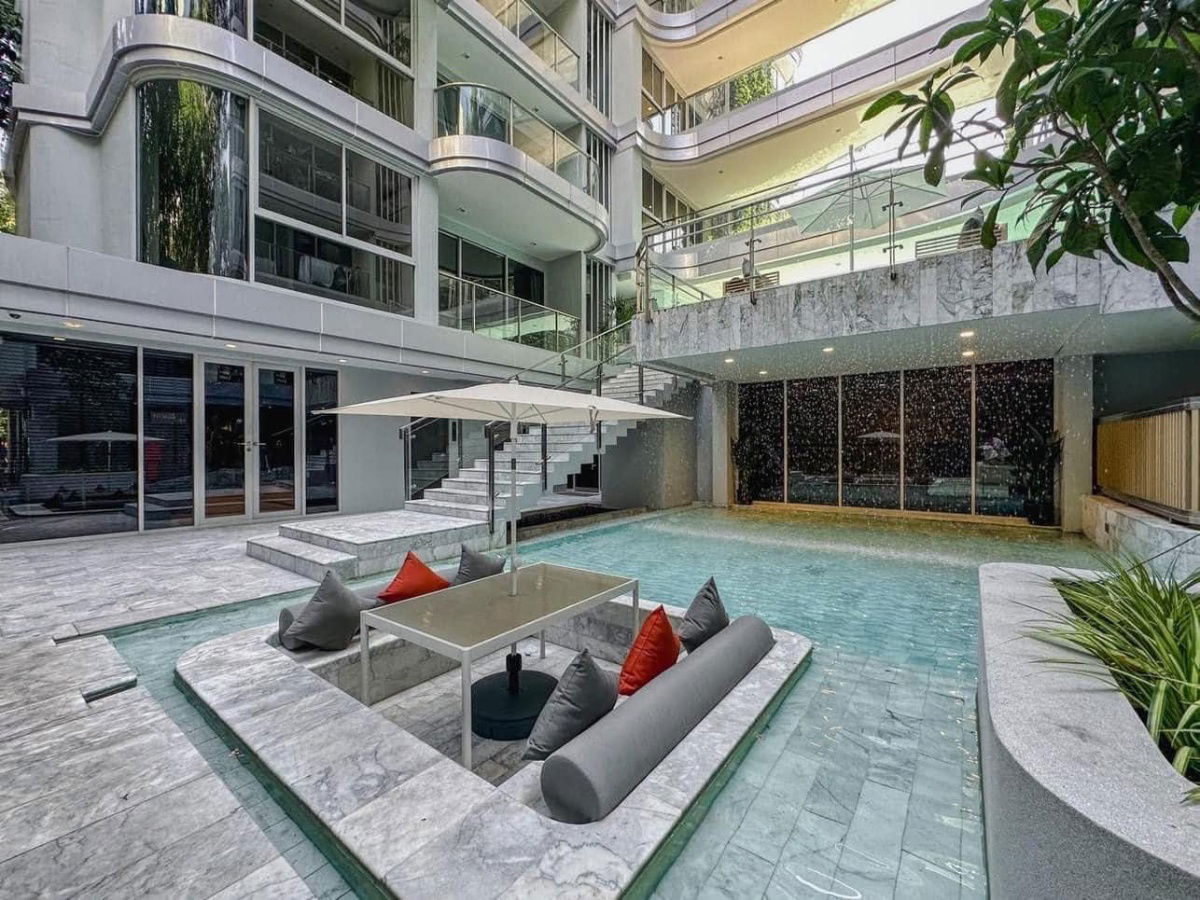 picture For rent, Q Prasarnmit Condo - Sukhumvit 31,near MRT Phetchaburi, near the entrance to Rama 9 Expressway, SWU, Singha Building, Line ID: @951qfbfi - 10/10