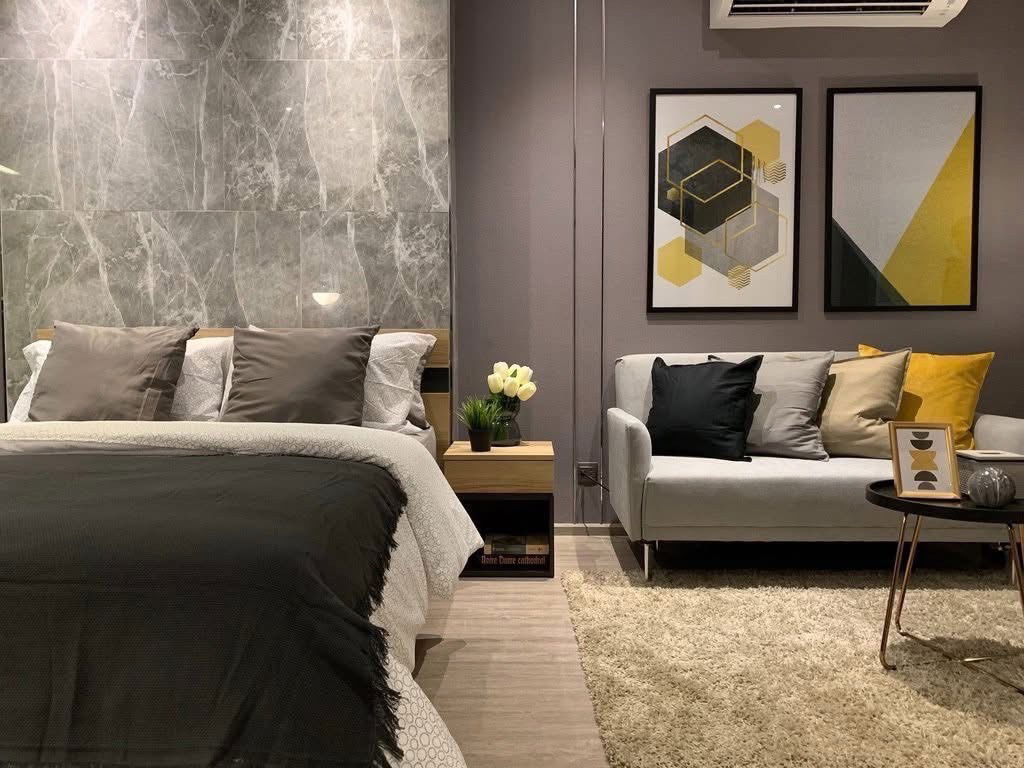 รูป ให้เช่าห้อง Studio 30 ตร.ม.ห้องสวย Built-in อย่างดี เฟอร์ครบ+เครื่องใช้ไฟฟ้าครบ  - รูปที่ 3/7