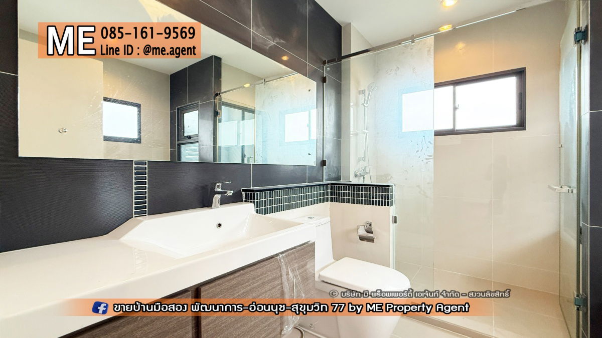 picture 𝐍𝐄𝐖! 𝐅𝐨𝐫 𝐒𝐚𝐥𝐞 Single House THE PALM Patthanakarn 38, new project, peaceful, prime location, On Nut - Sukhumvit, call 085-161-9569 (BI11-83) - 21/25