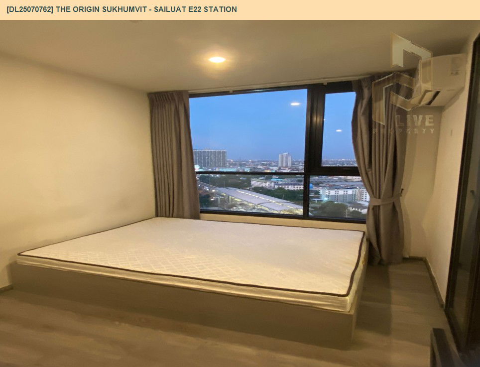 picture DL25070762 Condo for rent, THE ORIGIN SUKHUMVIT - SAILUAT E22 STATION near BTS Sai Luat, ready to move in, call urgently 0656133286 LineID @534wlwof - 5/12