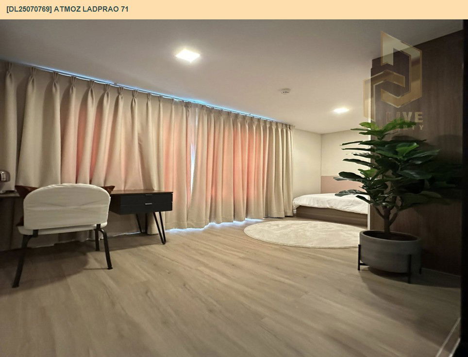 picture DL25070769 Condo for rent, Atmoz Ladprao 71 near BTS สายสีเหลือง ลาดพร้าว-สำโรง, ready to move in, call urgently 0656133286 LineID @534wlwof - 4/20