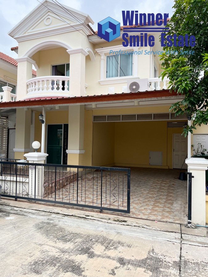 รูป ให้เช่าบ้าน 2 ชั้น หมู่บ้านนิรันดร์ วิลล์ 12 ใกล้สนามบินสุวรรณภูมิ ถ.วัดศรีวารีน้อย - รูปที่ 1/10