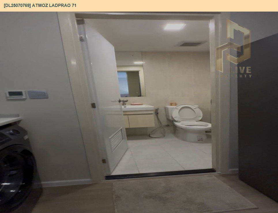 picture DL25070769 Condo for rent, Atmoz Ladprao 71 near BTS สายสีเหลือง ลาดพร้าว-สำโรง, ready to move in, call urgently 0656133286 LineID @534wlwof - 17/20