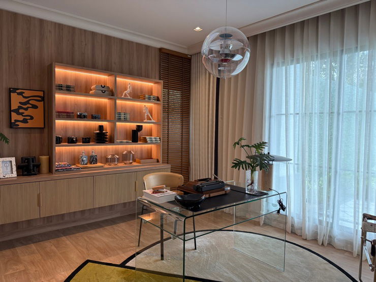 ขายบ้านเดี่ยว : ขายบ้านตัวอย่าง 99/28 พร้อมเข้าอยู่‼️ เศรษฐสิริ เสรีไทย โครงการพร้อมอยู่จากแสนสิริ