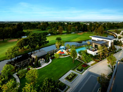 Houses for sale Sirindhorn International Institute of Technology (SIIT) : Don’t Miss Out! Beautiful House No. 199/4  Prime location near Si Saman Expressway, right next to a golf course! , Setthasiri Krungthep–Pathumthani 2