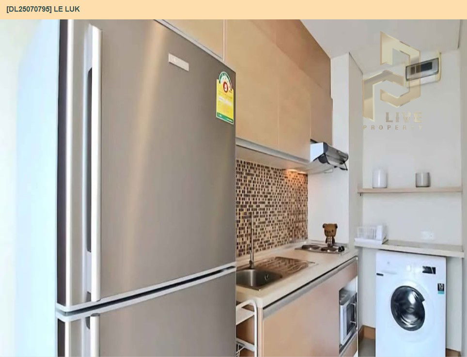 picture MDL25070795 Condo for rent, Le Luk near BTS Phra Khanong, ready to move in, call urgently 0656133286 LineID @655ebbvc - 6/9