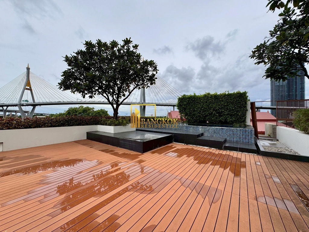 รูป The Pano | Exceptional 3 Bed Triplex Riverside Villa in Rama 3 - BR17094CD - รูปที่ 12/65