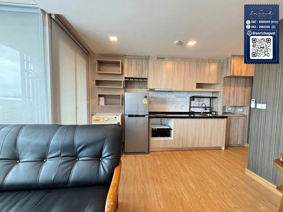 picture 💙For rent The Light New York, corner room, airy, BTS Punnawithi💙 Call 092-8366444 Dao // Line id: @enrichagent - 3/10
