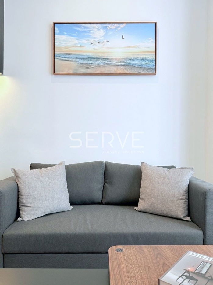 picture 1 Bed 1 Bath High Fl. 25+ New Condo High Rise Good Location Close to BTS Ari 220 m. / For Rent-Noble Around Ari - 1/12