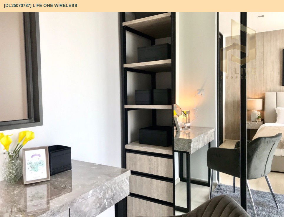 picture DL25070787 Condo for rent, Life One Wireless near BTS Ploen Chit, ready to move in, call urgently 0656133286 LineID @655ebbvc - 12/14