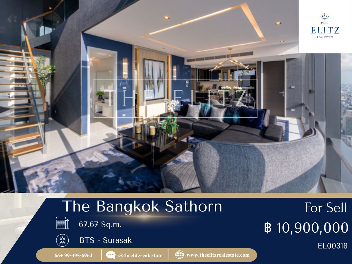 รูป ✨ ปล่อยของ!! The Bangkok Sathorn ขายราคาสะดุ้ง พร้อมจบทุกดีล 💯 - รูปที่ 1/7