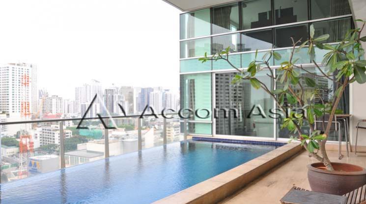 picture 🔼🔽 AccomA 📩 Spacious unit with private pool and dark wood tones at Le Raffine Sukhumvit 31 Condominium (1520402) - 1/9