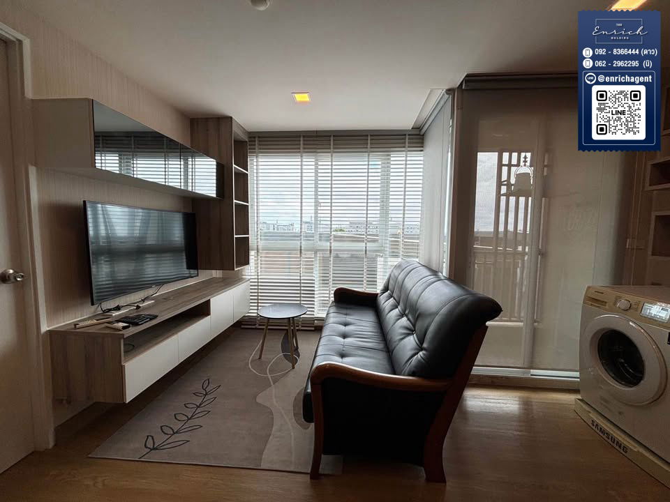 picture 💙For rent The Light New York, corner room, airy, BTS Punnawithi💙 Call 092-8366444 Dao // Line id: @enrichagent - 1/10