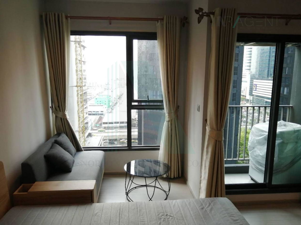 picture 🚩 For Rent Condo LIFE ASOKE - RAMA 9 Building A, Floor 14,Studio, Room size 25.00 sqm - 6/8