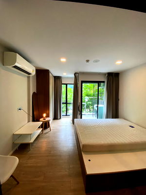 Condos for rent Khlong Luang Pathumthani : P987 Condo for rent, Kave Town Space , beautiful room, fully furnished, ready to move in, has a washing machine.