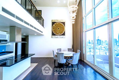 Condos for rent Shrewsbury International School : 3-BR Condo at Watermark Chaophraya near BTS Krung Thon Buri (ID 2213644)