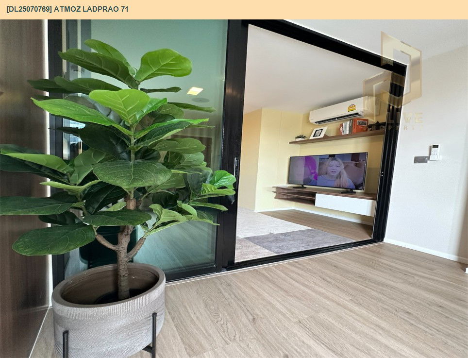 picture DL25070769 Condo for rent, Atmoz Ladprao 71 near BTS สายสีเหลือง ลาดพร้าว-สำโรง, ready to move in, call urgently 0656133286 LineID @534wlwof - 10/20