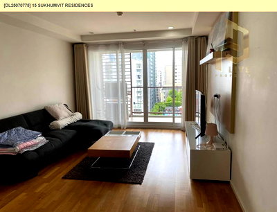 คอนโดให้เช่า : DL25070775 ให้เช่าคอนโด 15 สุขุมวิท เรสซิเดนซ์ (15 Sukhumvit Residences) ใกล้ BTS นานา พร้อมเข้าอยู่ โทรด่วน 0656259498 LineID @257sxzzu