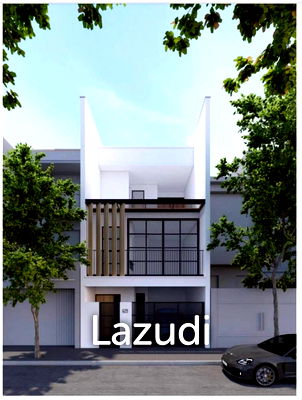 Townhouses for sale Chonburi : 4 Beds 4 Baths 300 SQ.M. Townhome In Thappraya