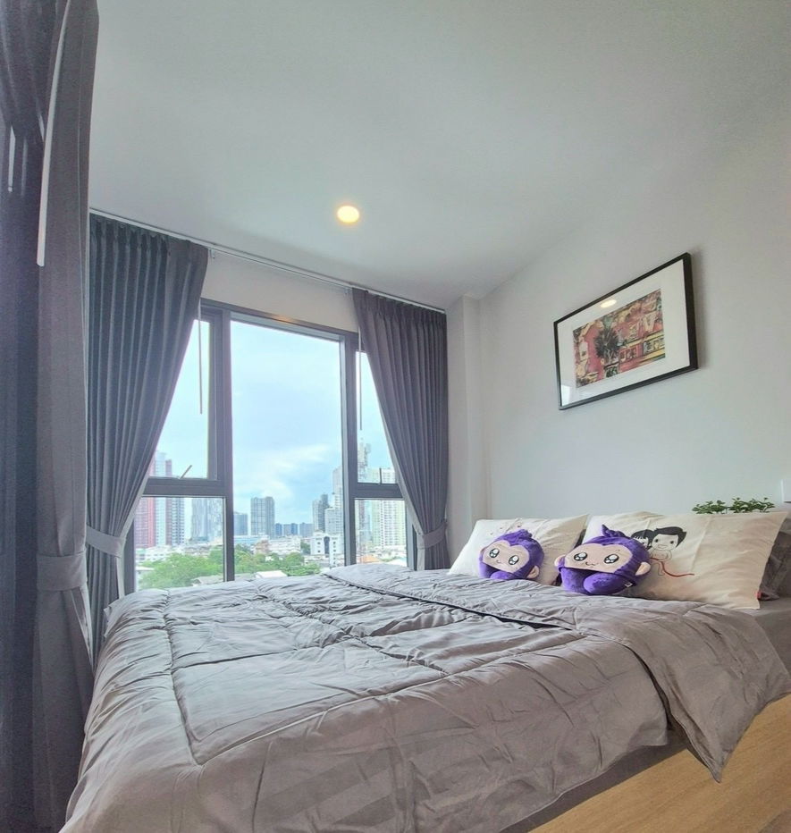 picture For rent Aspire Sukhumvit Rama 4 fully furnished 1 bed 31 sqm. 18,000 baht - 3/13