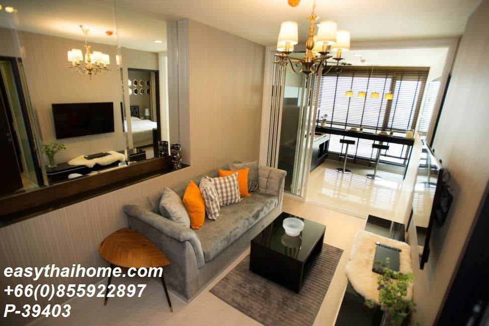 รูป P-39403 ให้เช่า คอนโด ริทึ่ม สุขุมวิท 44/1 Sukhumvit Soi 44/1, Phra Khanong, Khlong Toei, Bangkok พร้อมอยู่ ราคาถูก Line Id @easythaihome 085-592-2897 - รูปที่ 2/9