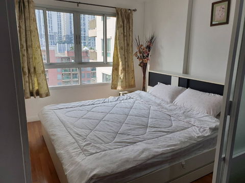 F1140162 ให้เช่า คอนโด Lumpini Place Rama 9 - Ratchada ขนาด 34 ตร.ม ชั้น 9 ตึก D