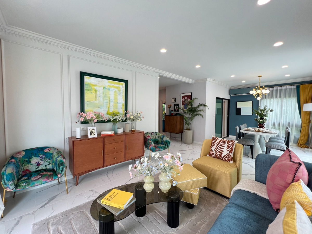 รูป 🏡💎 ขายบ้านตัวอย่างเศรษฐสิริ พหลโยธิน-สายไหม (แปลงมุม) Modern Classic แต่งครบ พร้อมอยู่ ใกล้คลับเฮ้าส์! - รูปที่ 3/21