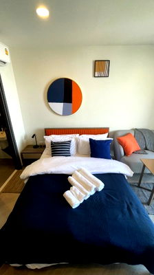 Condos for rent Bangkok : (LV1-102)(For Rent)🩵THE BASE Saphanmai🩵Call : 064-242-6068
