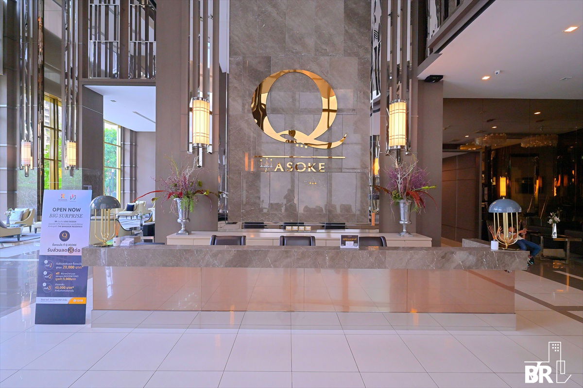 picture 🔥Available unit🔥Q Asoke Fully furnished high-rise condo, near MRT Phetchaburi - 4/12