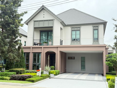 House for Sale (Ready to Move In) - Fully Furnished - Saransiri Ratchapuek 345 - Project by Sansiri 