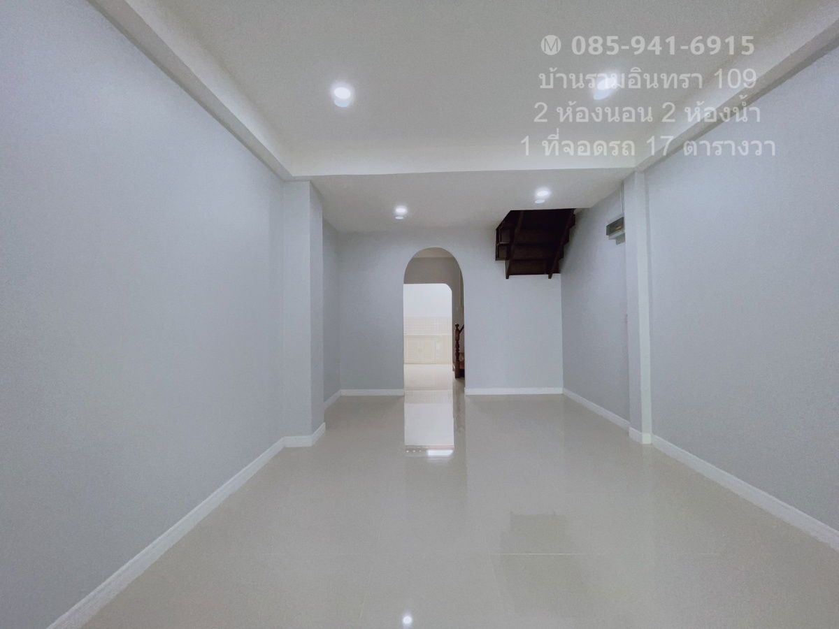 รูป 🏡 ขายบ้าน ทาวเฮาส์ 2 ชั้น 1.89 ล้าน รามอินทรา 109 ต้นซอย พร้อมอยู่ โทร 🔖 085-941-6915 🔖 - รูปที่ 3/18