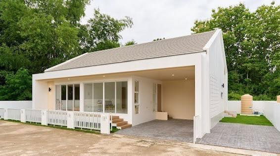 รูป ขายบ้านสไตล์ มินิมอล นอร์ดิก 3 ห้องนอน ใกล้ตลาดท่ารั้ว และโรงเรียนนานาชาติ Mill Hill- SW002777 - รูปที่ 2/11