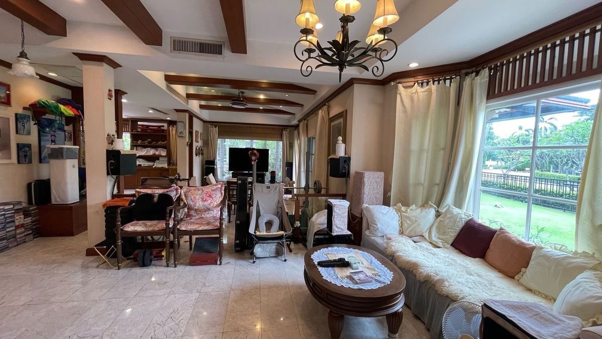รูป ขายบ้านเดี่ยว มัณฑนา วัชรพล–รามอินทรา 1 ที่ดินใหญ่ 134 ตร.วา ต้นโครงการ ใกล้สวน - รูปที่ 8/28