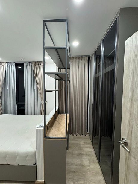รูป คอนโด Groove Scape ลาดพร้าว-สุทธิสาร แบบ 2 ห้องนอน 40 ตรม. ชั้น 5 มีเครื่องซักผ้า เพียง 24,000 บาท - รูปที่ 1/13