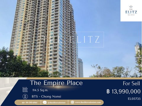 ✨ Rare Unit in Empire Place โลเคชันระดับท็อป ฟังก์ชันจัดเต็ม ในงบที่คุณไม่คิดว่าจะได้  ✔