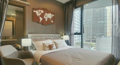 P-118300 Condo for rent Ideo Mobi Asoke fully furnished (Confirm again when visit). 