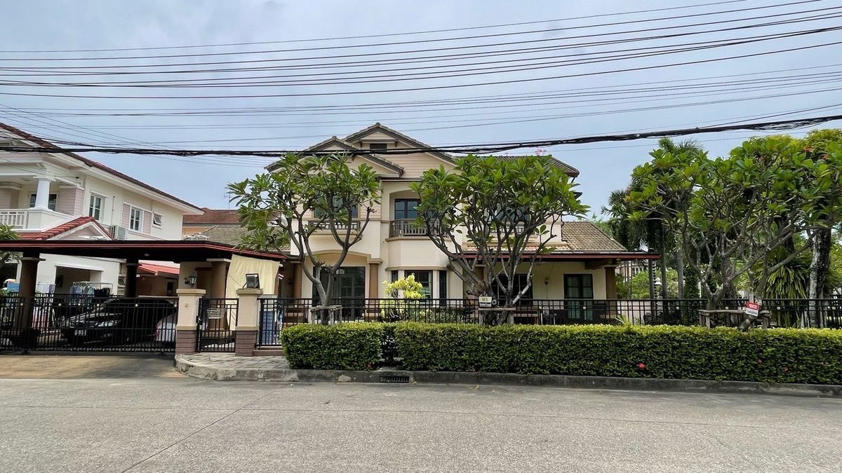 รูป ขายบ้านเดี่ยว มัณฑนา วัชรพล–รามอินทรา 1 ที่ดินใหญ่ 134 ตร.วา ต้นโครงการ ใกล้สวน - รูปที่ 4/28