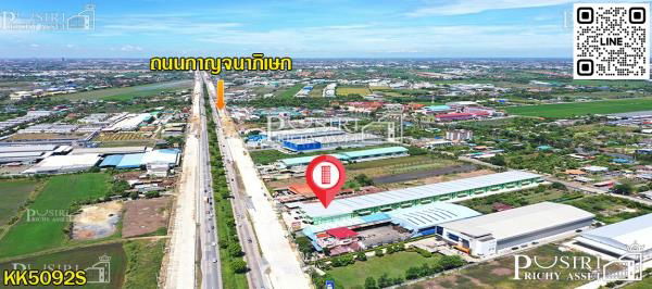 รูป ให้เช่าโกดังใหม่ ติดถนนกาญจนา ราคาถูกพิเศษ ขนาดเริ่ม 411 - 822 ตร.ม. เดินทางสะดวก ขนส่งง่าย - KK5092R - รูปที่ 1/8