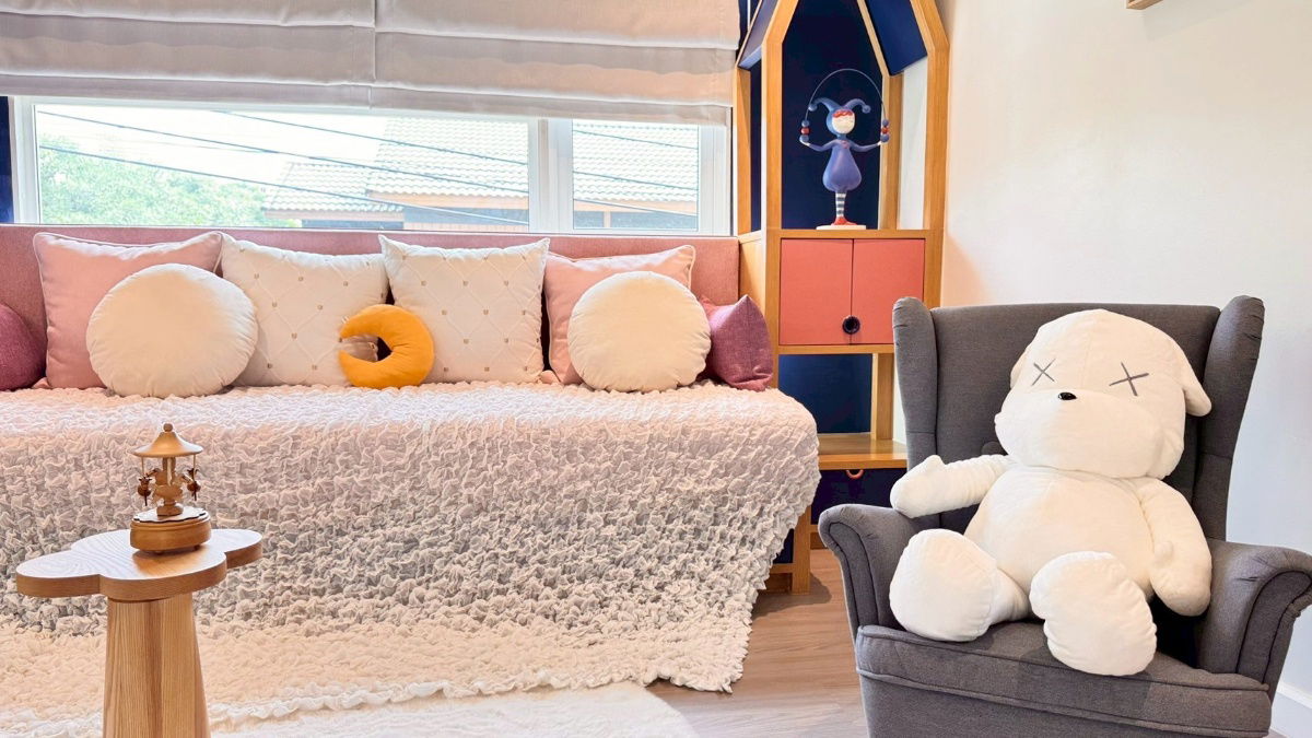 รูป 🏡 ขายบ้านสไตล์ Modern Japanese – โครงการอณาสิริ สรงประภา บ้านพร้อมอยู่ ตกแต่งครบ เฟอร์นิเจอร์ + เครื่องใช้ไฟฟ้า พร้อมกู้ 100% - รูปที่ 21/26