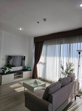 🌿 WS1669 [For rent] Life Ratchadapisek 💸 Rent only 35,000 baht 🚶‍♀️ Walk only 500 m. to MRT Huai Khwang