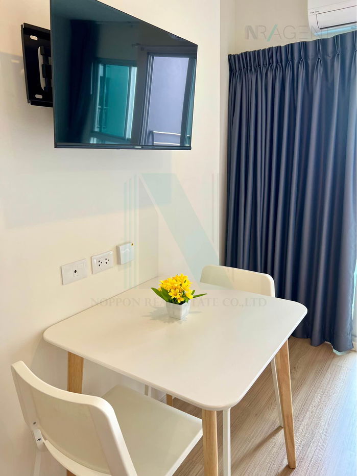 picture 📌 For Rent Condo LUMPINI VILLE CHAENGWATTHANA - PAKKRET STATION Building 1, Floor 11,Studio, Room size 23.00 sqm - 4/8