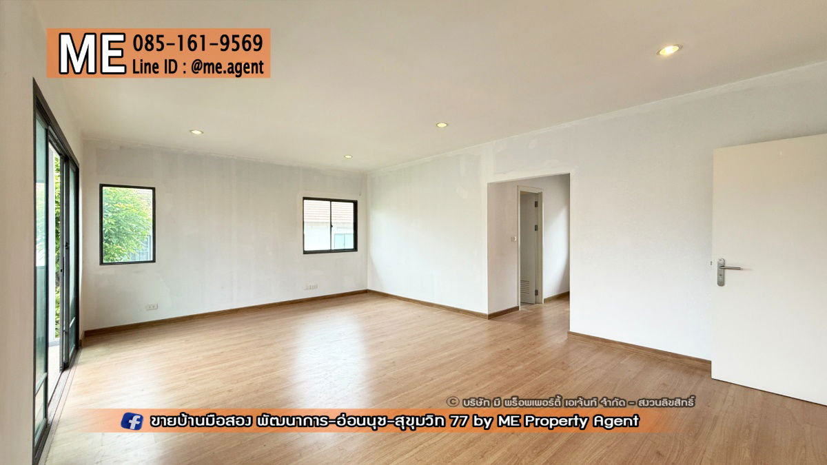 picture 𝐍𝐄𝐖! 𝐅𝐨𝐫 𝐒𝐚𝐥𝐞 Single House THE PALM Patthanakarn 38, new project, peaceful, prime location, On Nut - Sukhumvit, call 085-161-9569 (BI11-83) - 13/25