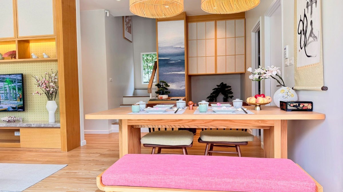 รูป 🏡 ขายบ้านสไตล์ Modern Japanese – โครงการอณาสิริ สรงประภา บ้านพร้อมอยู่ ตกแต่งครบ เฟอร์นิเจอร์ + เครื่องใช้ไฟฟ้า พร้อมกู้ 100% - รูปที่ 3/26
