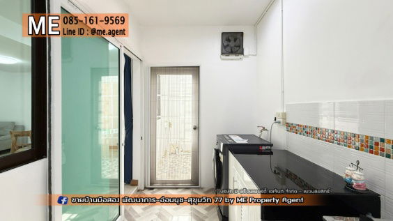picture For Rent Townhouse Pruksa Ville 57 Pattanakarn, New Furniture, Ready to move in, near Ekkamai, Thonglor, Sukhumvit, call 064-954-9619 (RTB22-22) - 6/21