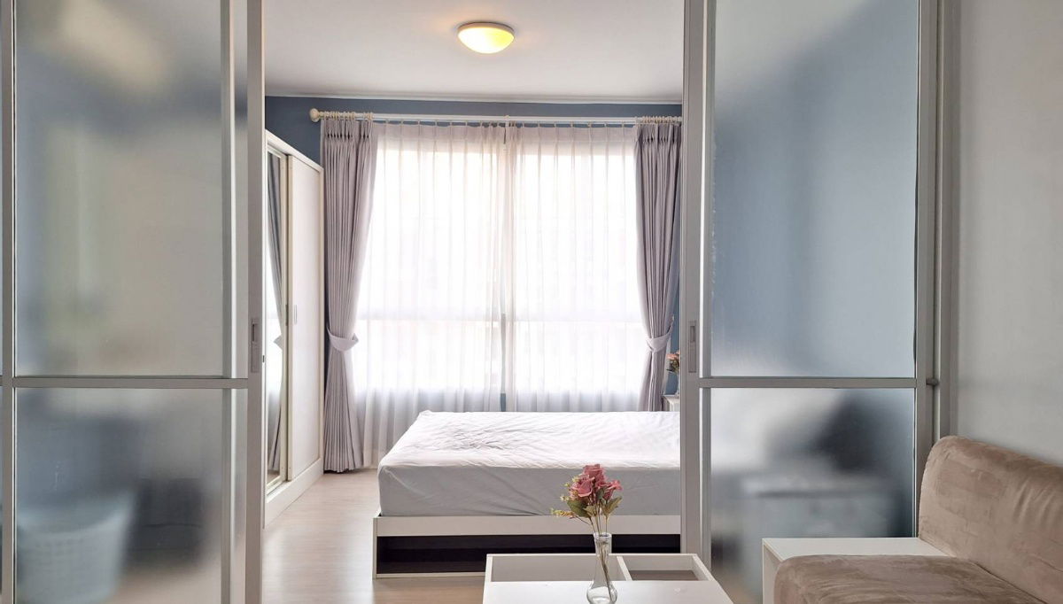 picture For rent (short term) D Condo Sign next to Central Festival, Building D, 7th floor, size 30 sq m. ▪️1 bedroom ▪️1 bathroom ▪️1 kitchen - 2/28