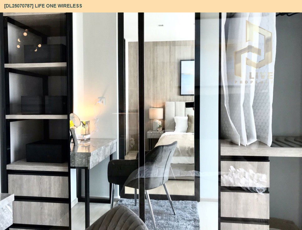 picture DL25070787 Condo for rent, Life One Wireless near BTS Ploen Chit, ready to move in, call urgently 0656133286 LineID @655ebbvc - 11/14