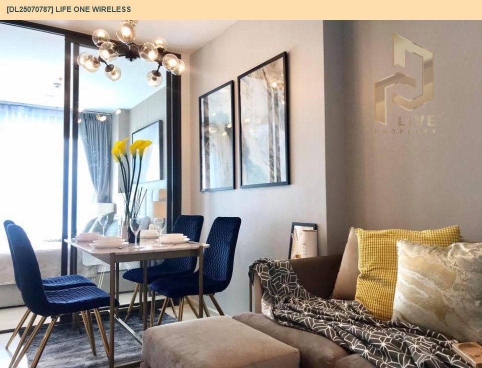 picture DL25070787 Condo for rent, Life One Wireless near BTS Ploen Chit, ready to move in, call urgently 0656133286 LineID @655ebbvc - 2/14